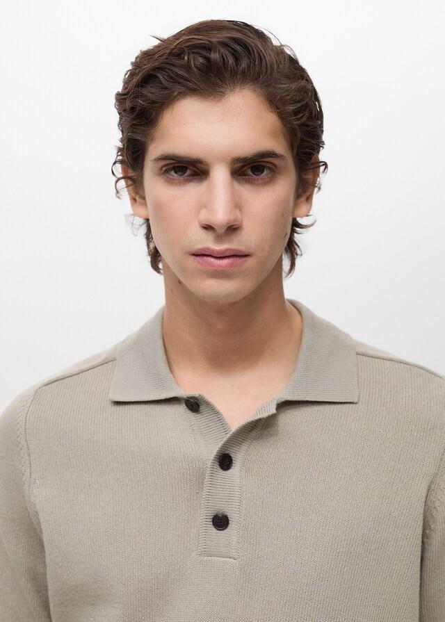 Mango Polo punto algodón Oferta especial de fábrica