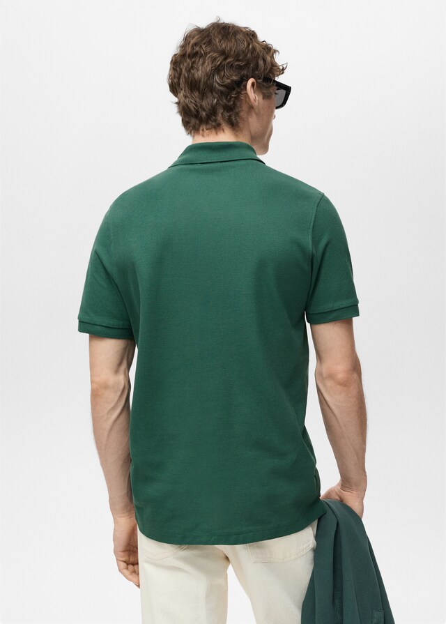 Mango Polo regular fit algodón piqué Grandes descuentos
