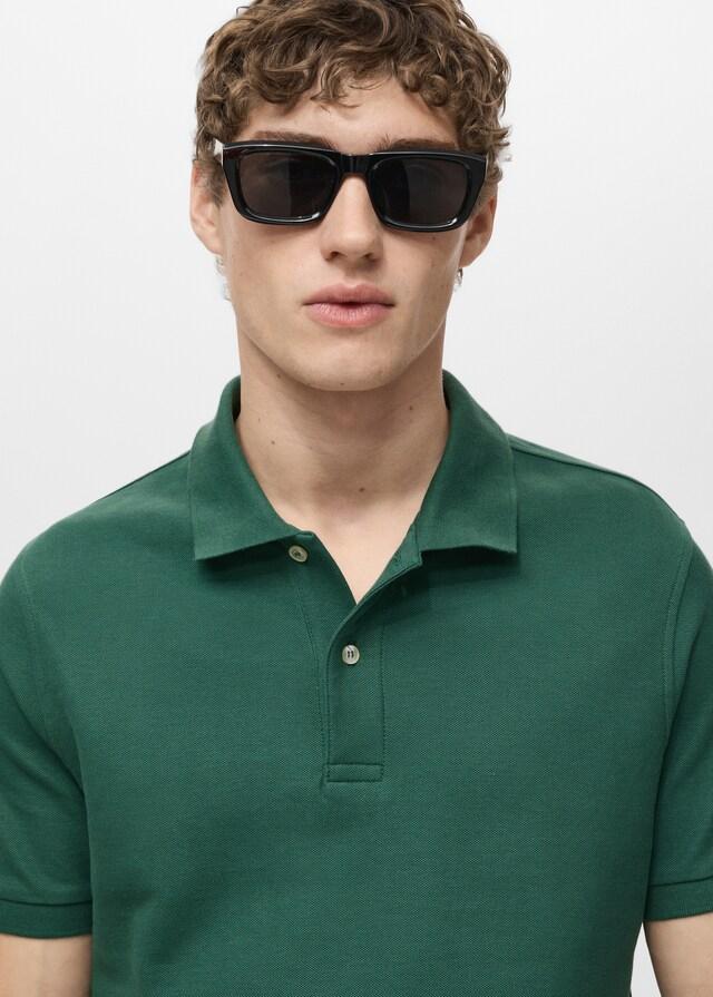 Mango Polo regular fit algodón piqué Grandes descuentos