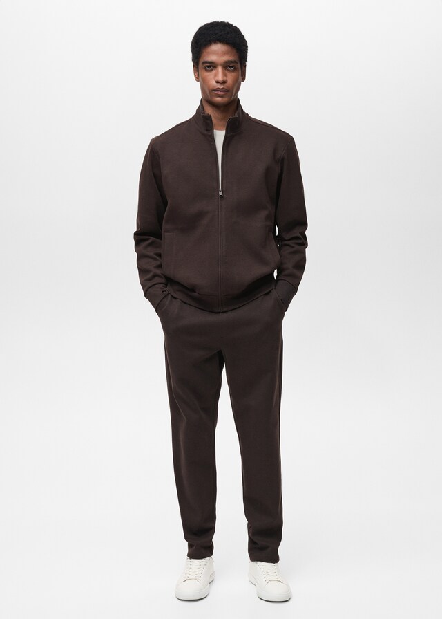Mango Sudadera perkins algodón cremallera Limitado a 3 días