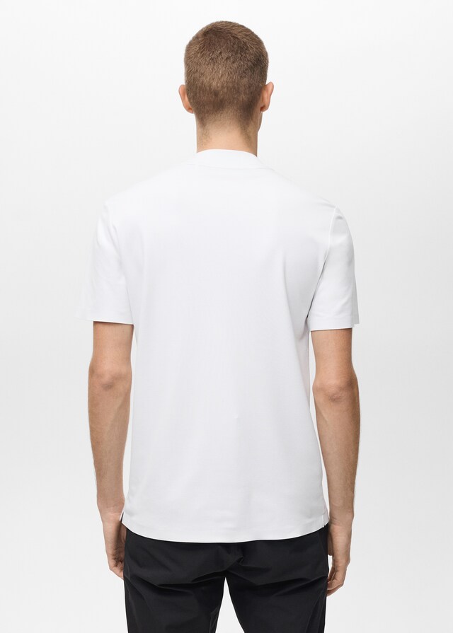 Mango Camiseta slim fit COOLMAX® Ofertas de temporada