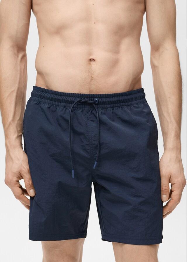 Mango Bañador básico cordón Precio ultrabajo