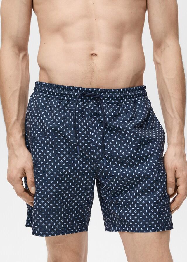Mango Bañador estampado geométrico Devoluciones gratuitas