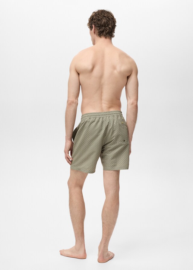 Mango Bañador estampado geométrico Outlet