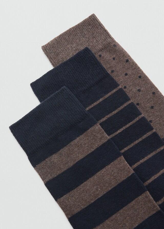 Mango Pack 3 calcetines combinados En oferta