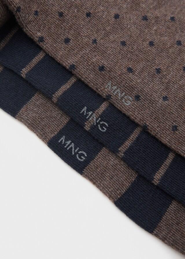 Mango Pack 3 calcetines combinados En oferta