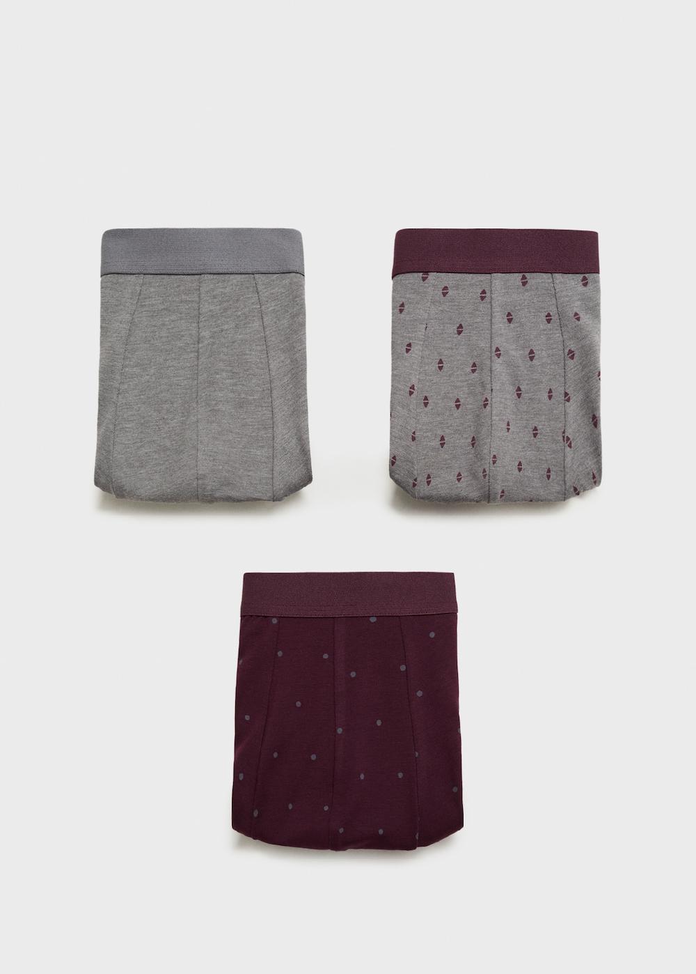 Mango Pack 3 calzoncillos combinados Ventas relámpago