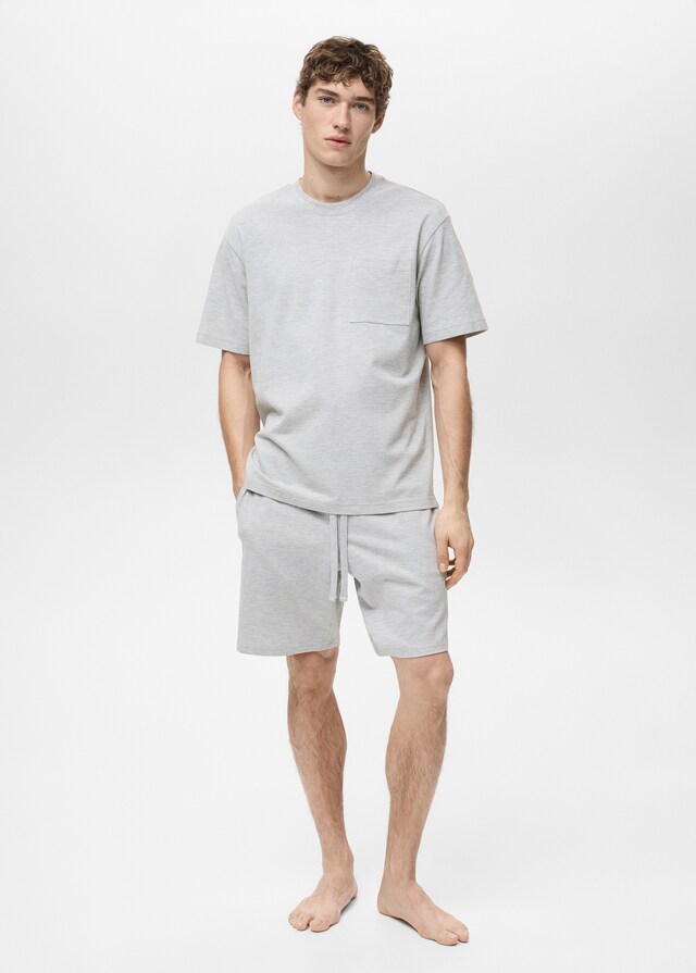 Mango Pack pijama algodón corto Rebajas online