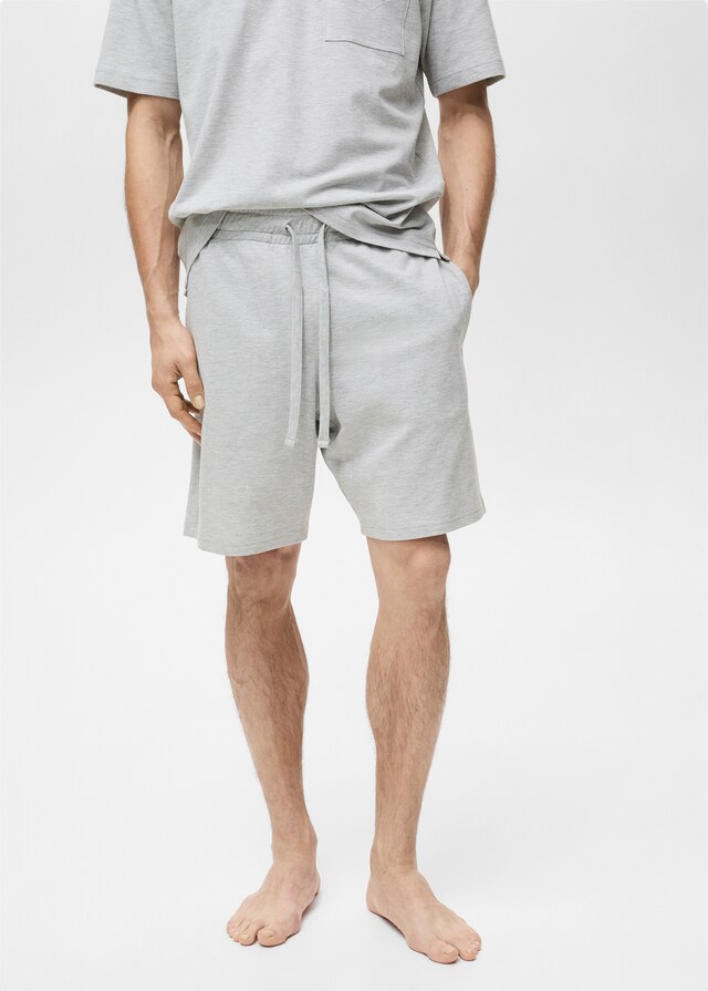 Mango Pack pijama algodón corto Rebajas online