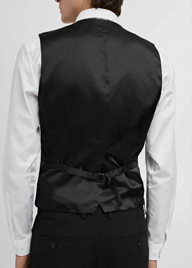 Mango Chaleco traje París super slim fit Oferta especial