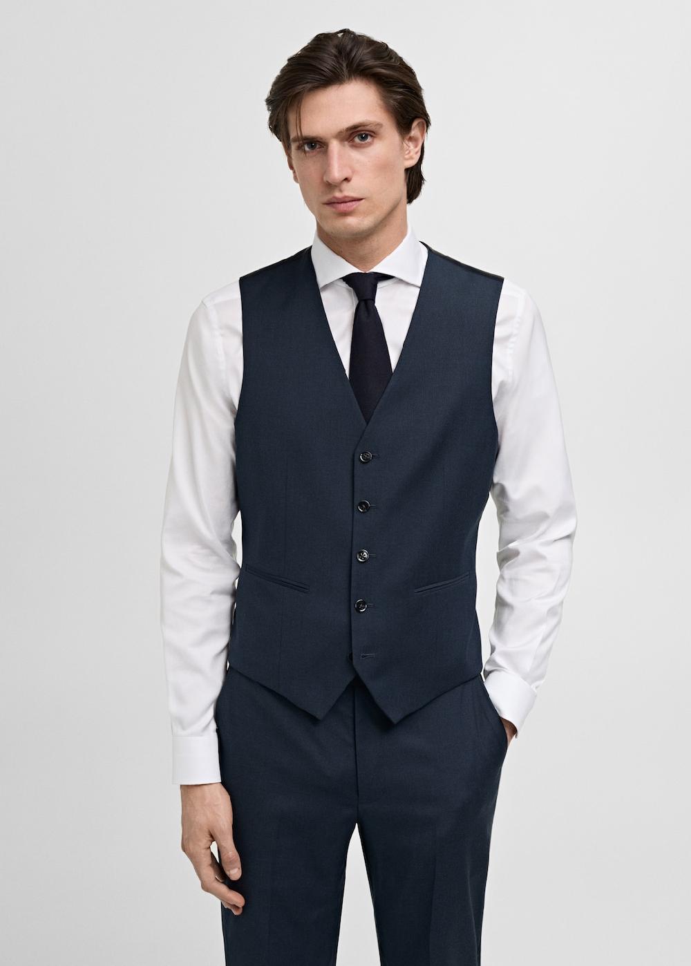 Mango Chaleco traje slim fit Últimos 3 días