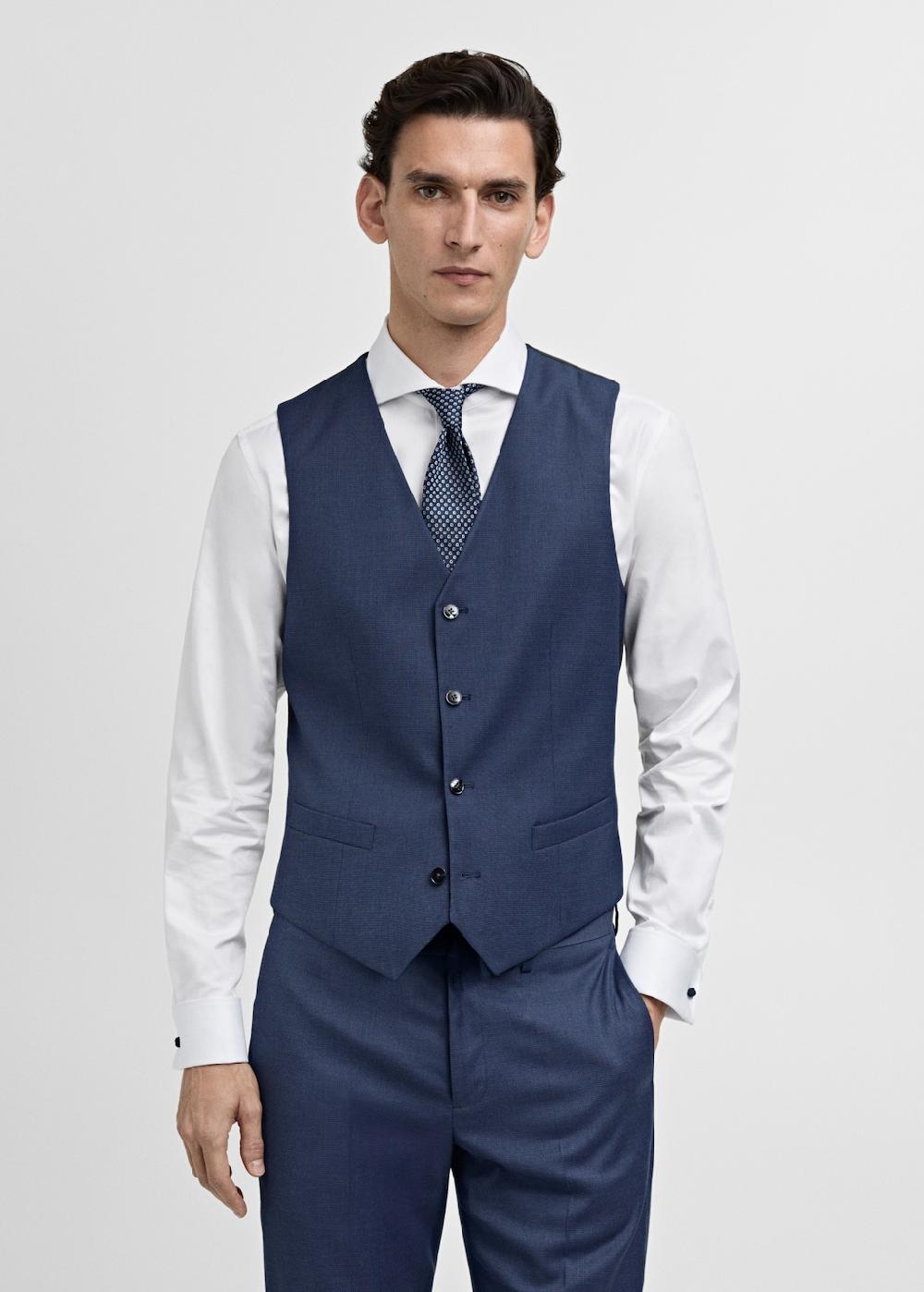 Mango Chaleco traje París super slim fit COMPRAR AHORA