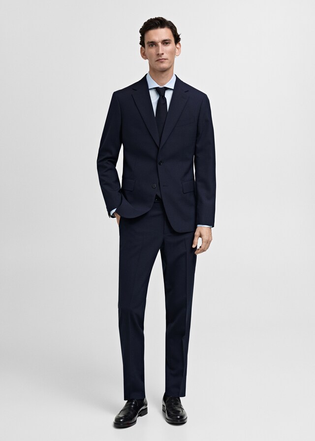 Mango Camisa traje slim fit algodón popelín Ahorra y exporta
