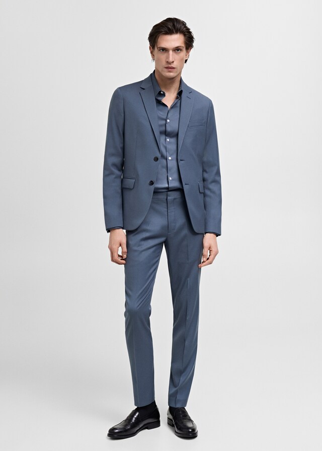 Mango Camisa traje super slim fit algodón stretch Oferta exclusiva