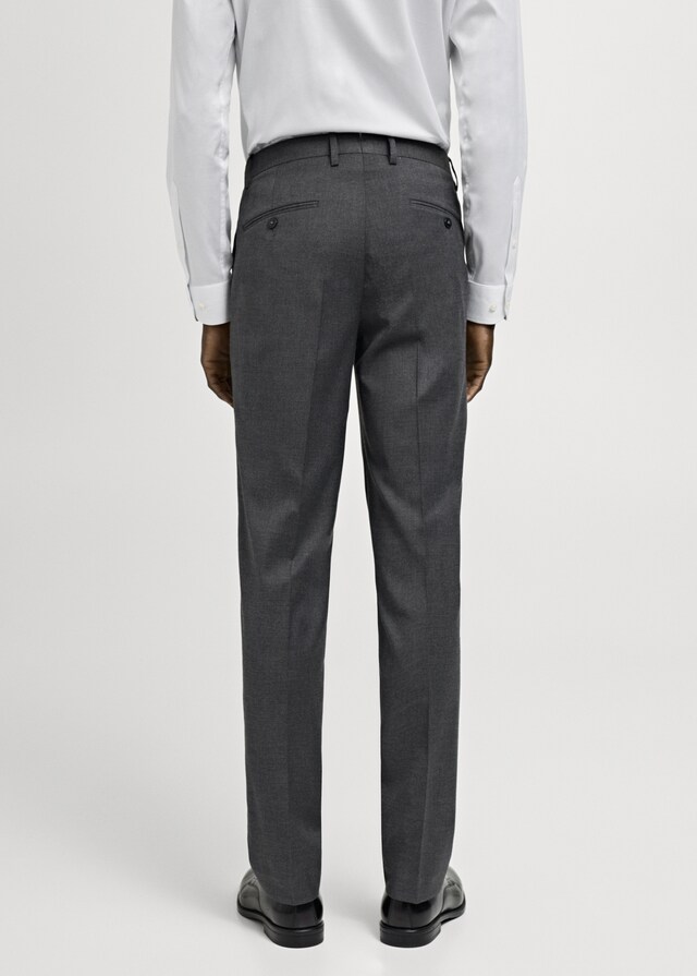 Mango Pantalón traje Milán slim fit Última moda