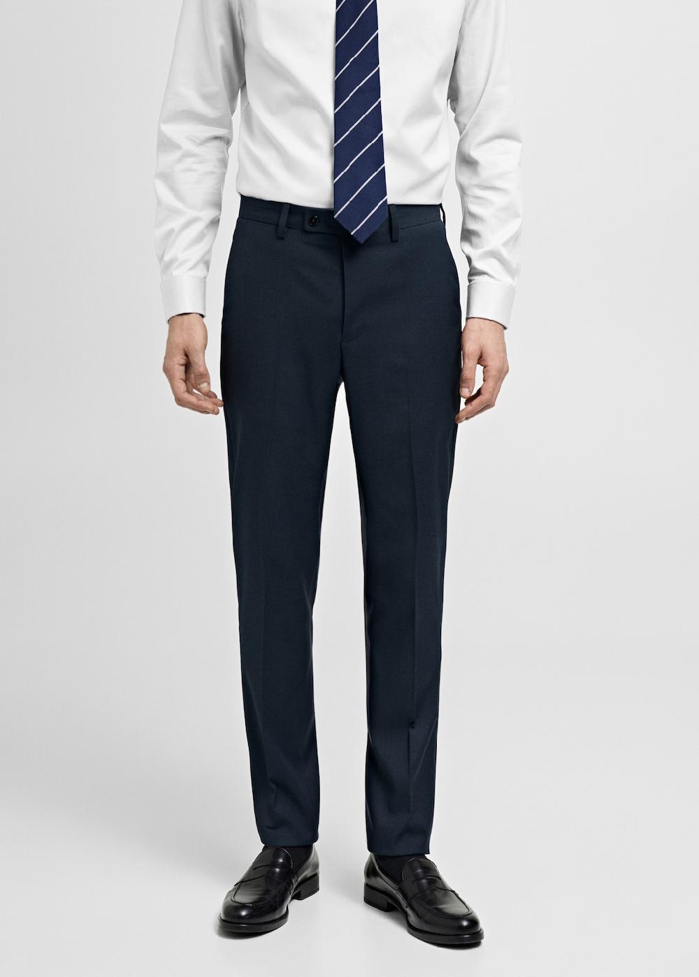 Mango Pantalón traje Milán slim fit