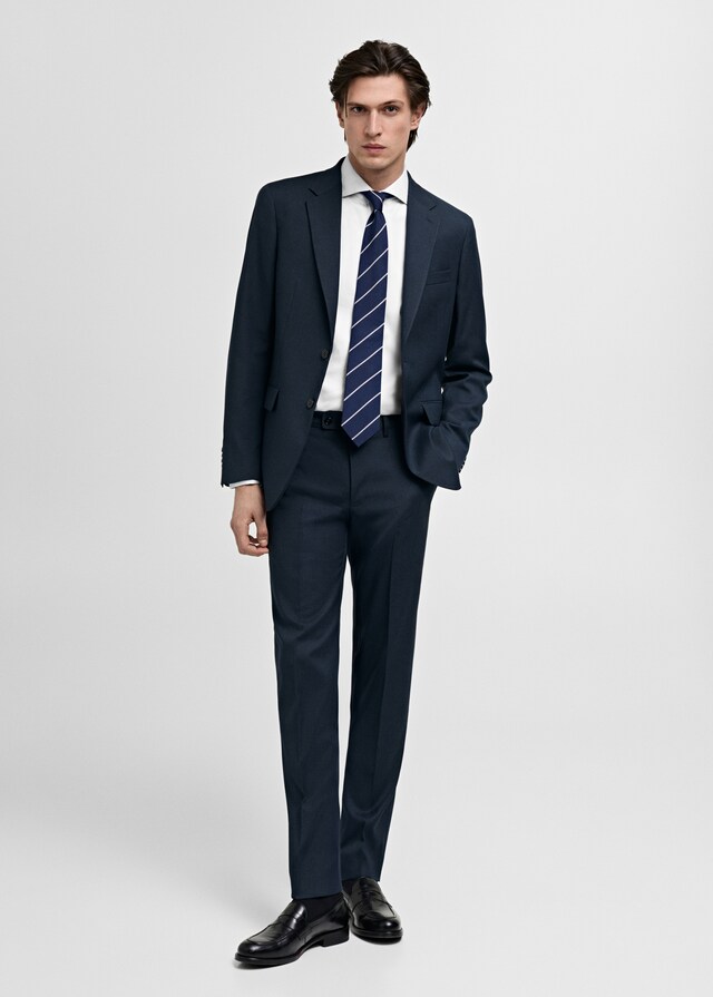 Mango Pantalón traje Milán slim fit Descuento por venta flash