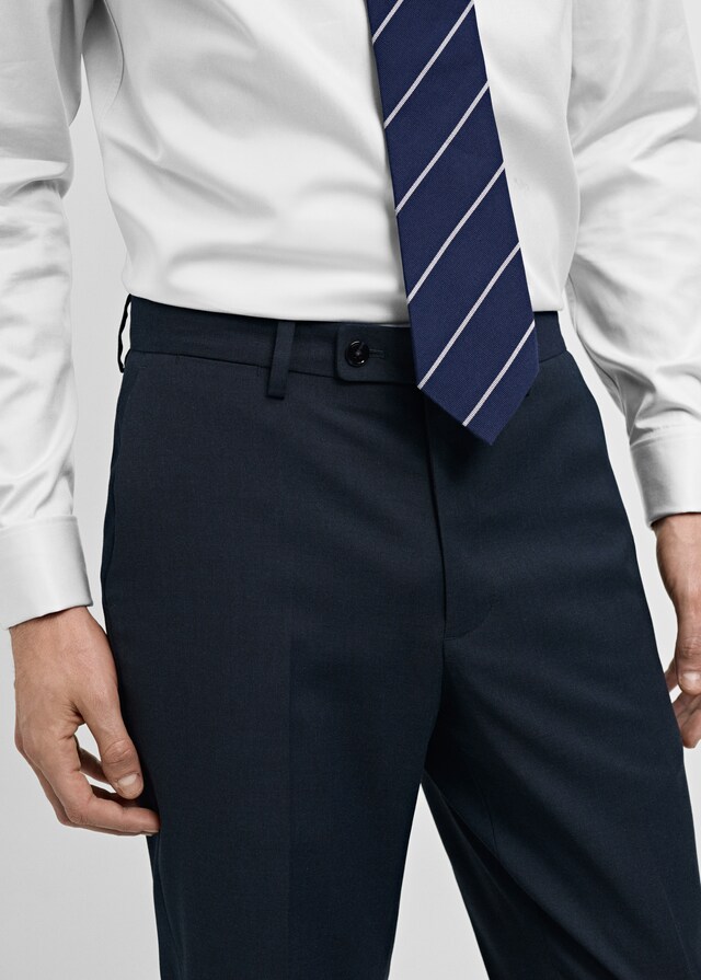 Mango Pantalón traje Milán slim fit Descuento por venta flash