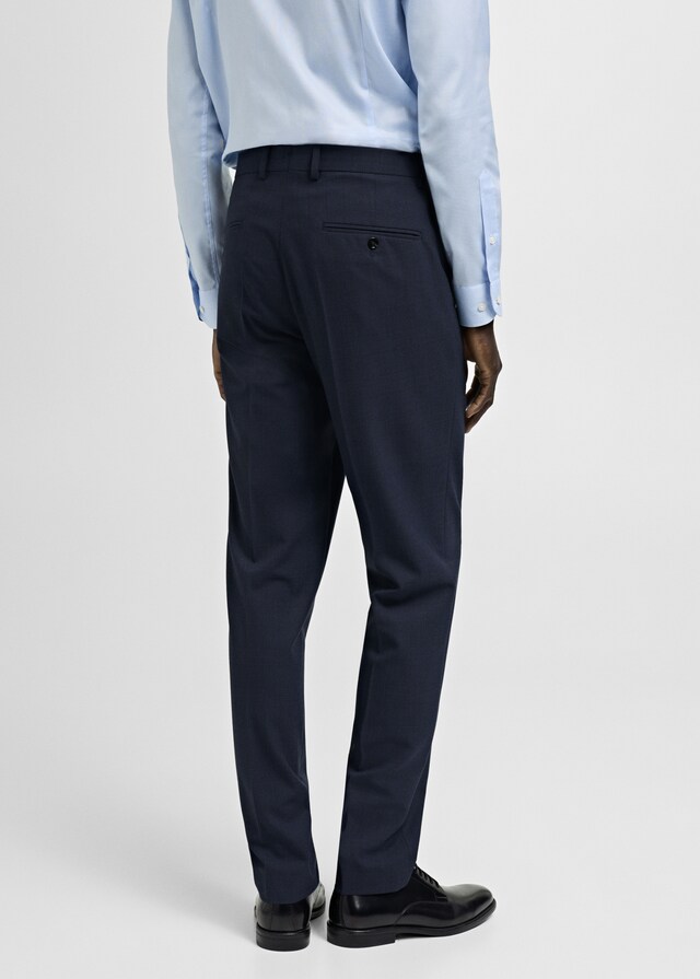 Mango Pantalón traje Milán slim fit Ofertas de temporada