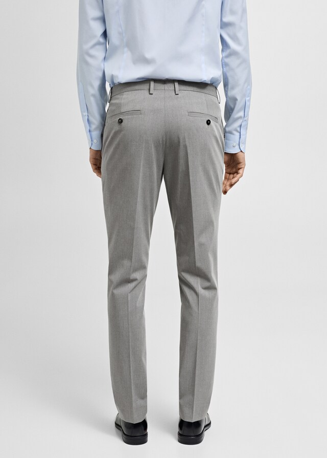 Mango Pantalón traje París super slim fit Rebajas de fin de temporada
