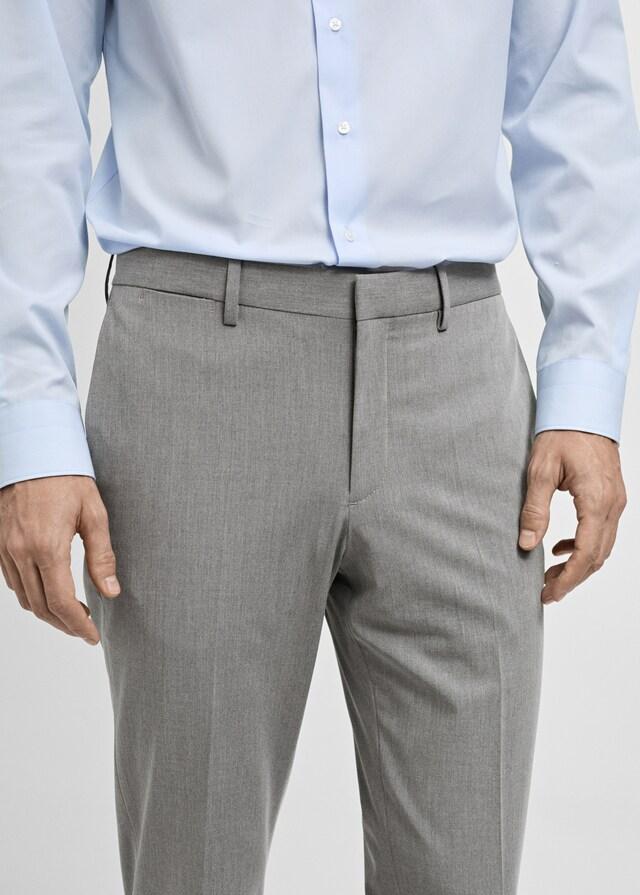 Mango Pantalón traje París super slim fit Rebajas de fin de temporada