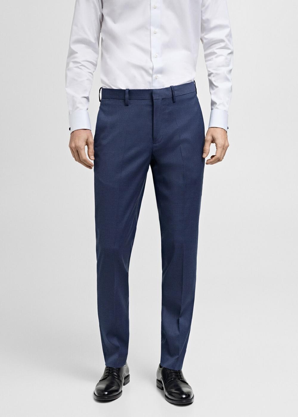 Mango Pantalón traje París super slim fit