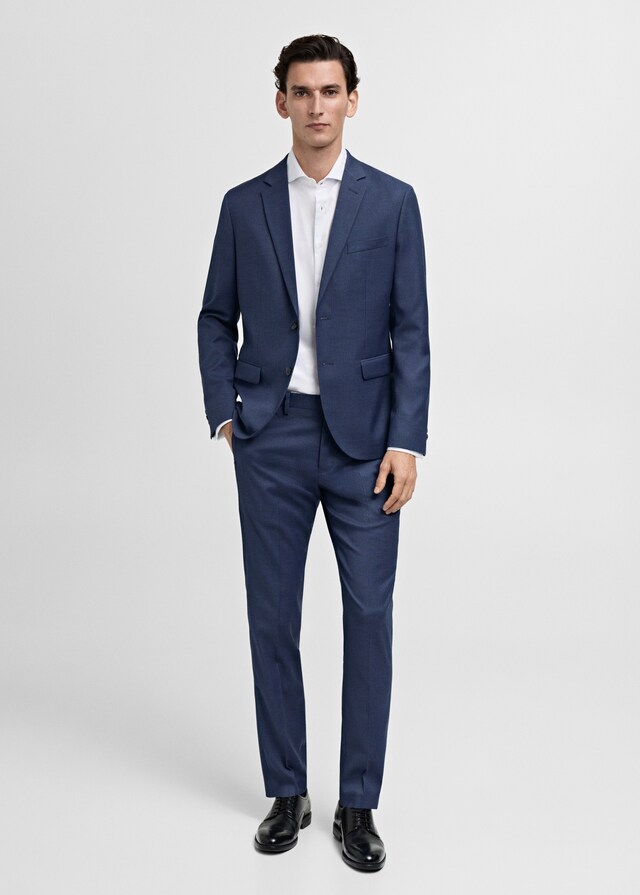 Mango Pantalón traje París super slim fit Precio ultrabajo