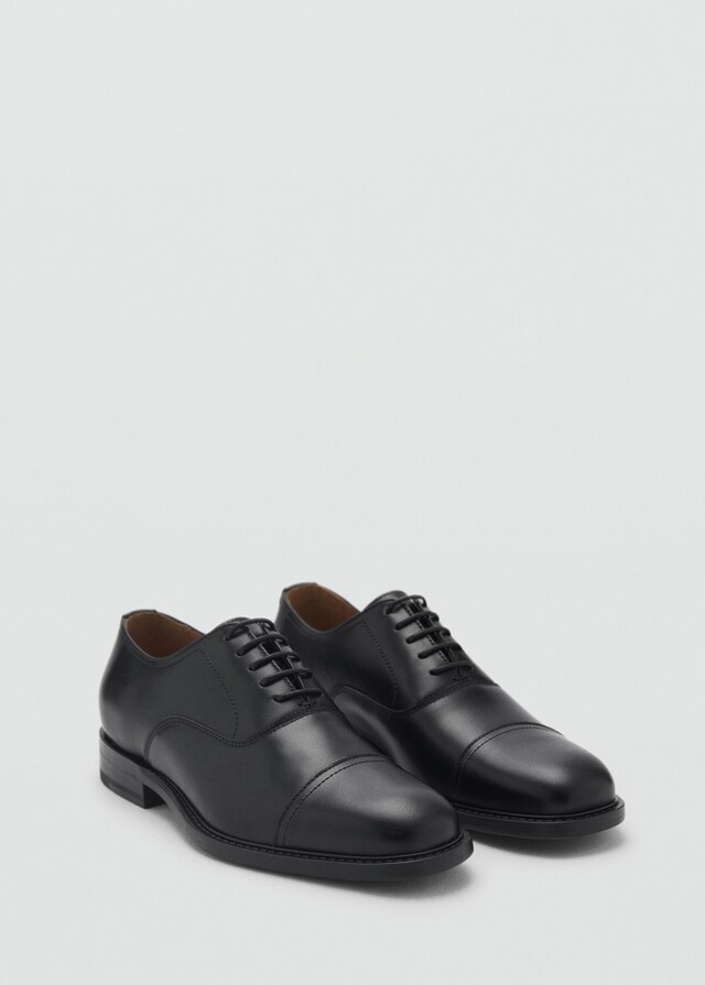 Mango Zapato estilo Oxford piel 2025