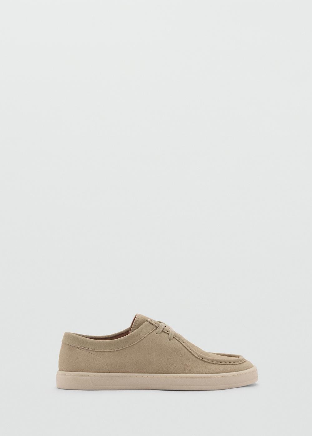 Mango Zapato náutico piel serraje