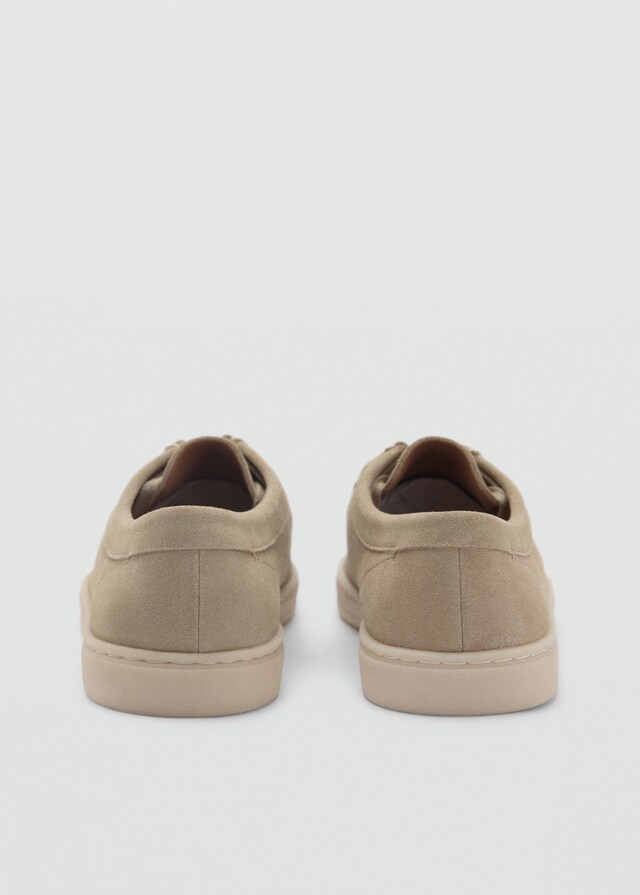 Mango Zapato náutico piel serraje Outlet