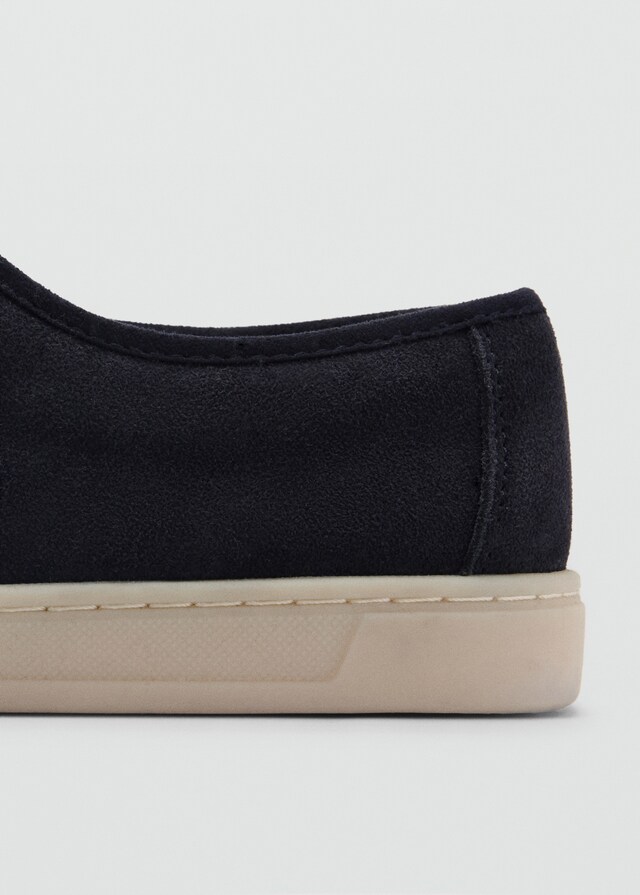 Mango Zapato náutico piel serraje Outlet online
