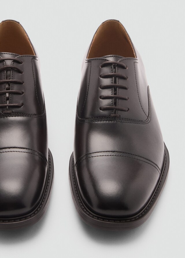 Mango Zapato estilo Oxford piel Rebajas