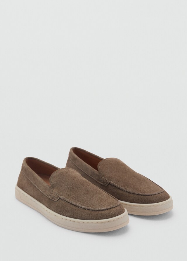 Mango Zapato piel serraje Venta caliente