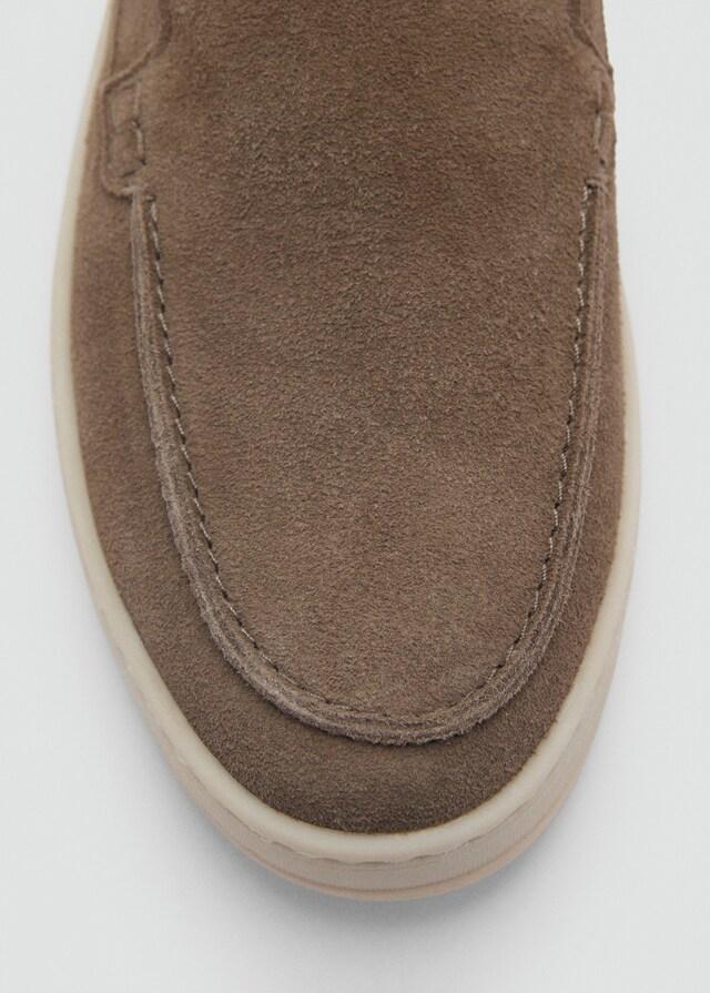 Mango Zapato piel serraje Venta caliente