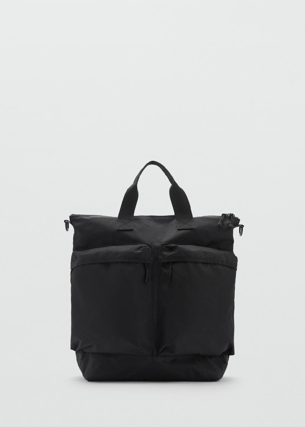 Mango Mochila multifuncional bolsillos
