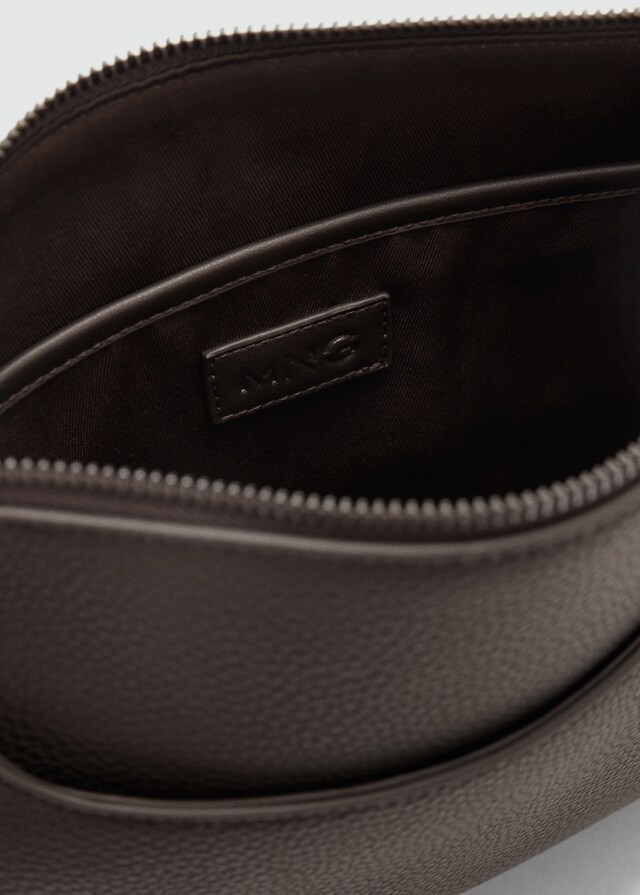 Mango Bolso sobre abatanado Tienda