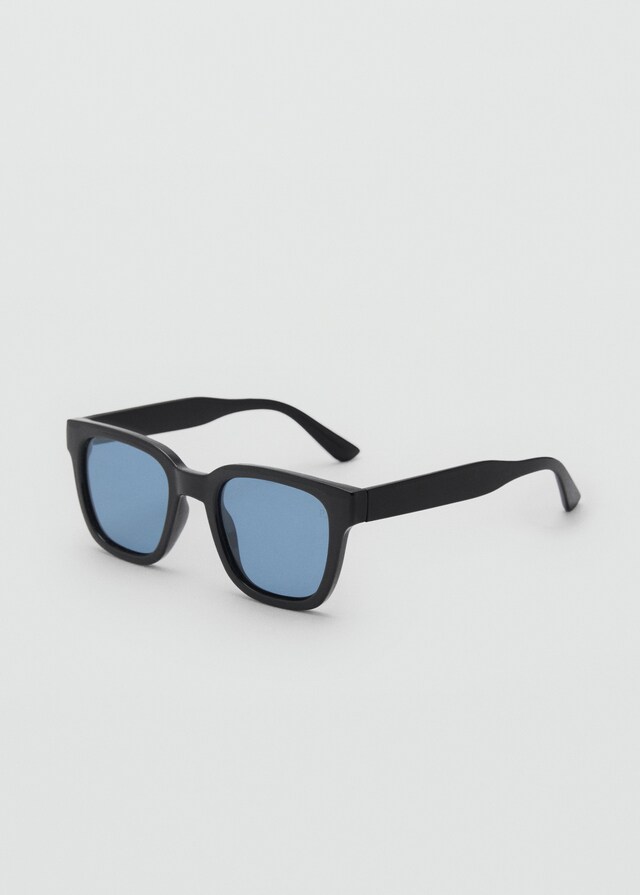 Mango Gafas de sol polarizadas rectangulares Liquidación