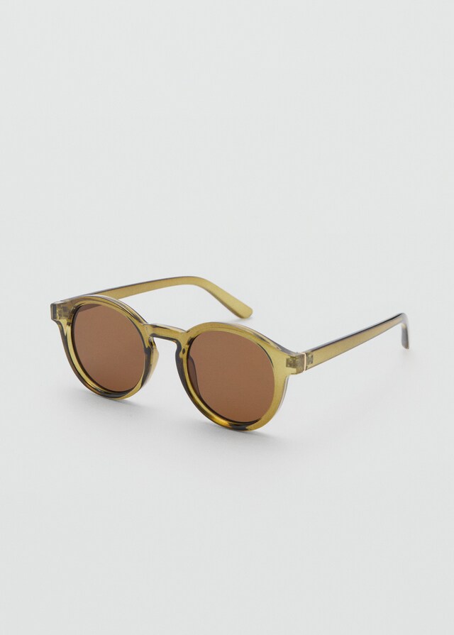 Mango Gafas de sol montura redonda Mejor oferta