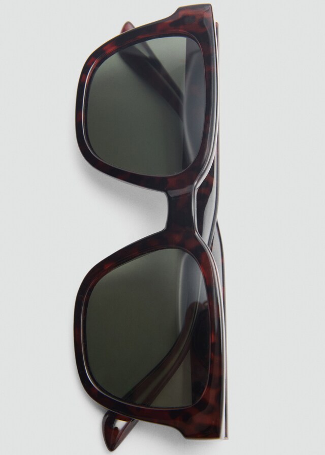 Mango Gafas de sol polarizadas rectangulares Envío gratis