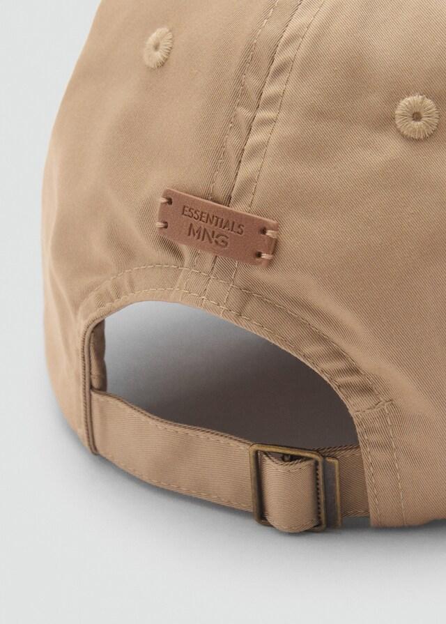 Mango Gorra algodón visera Ofertas de temporada