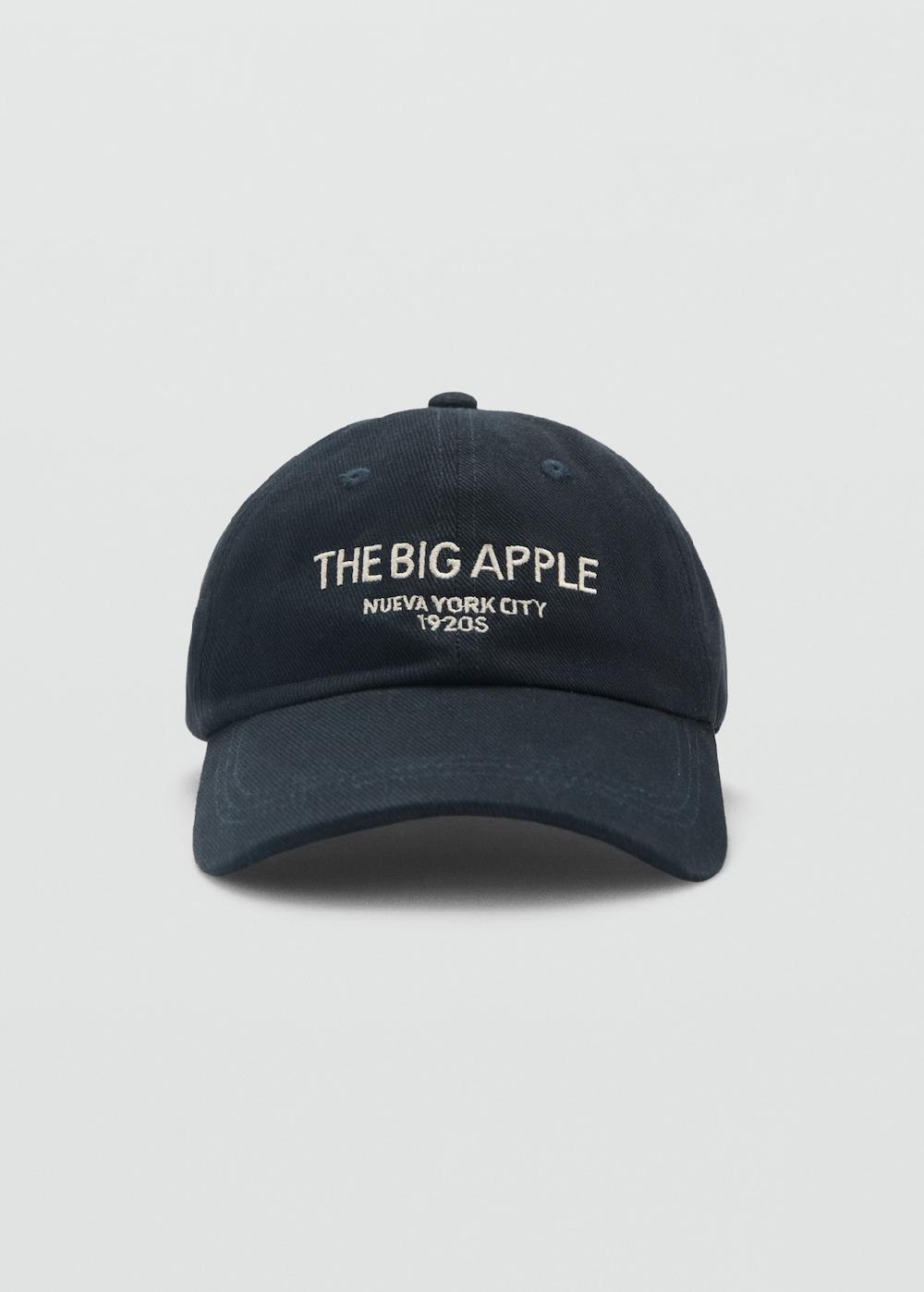 Mango Gorra canvas bordado Devoluciones gratuitas