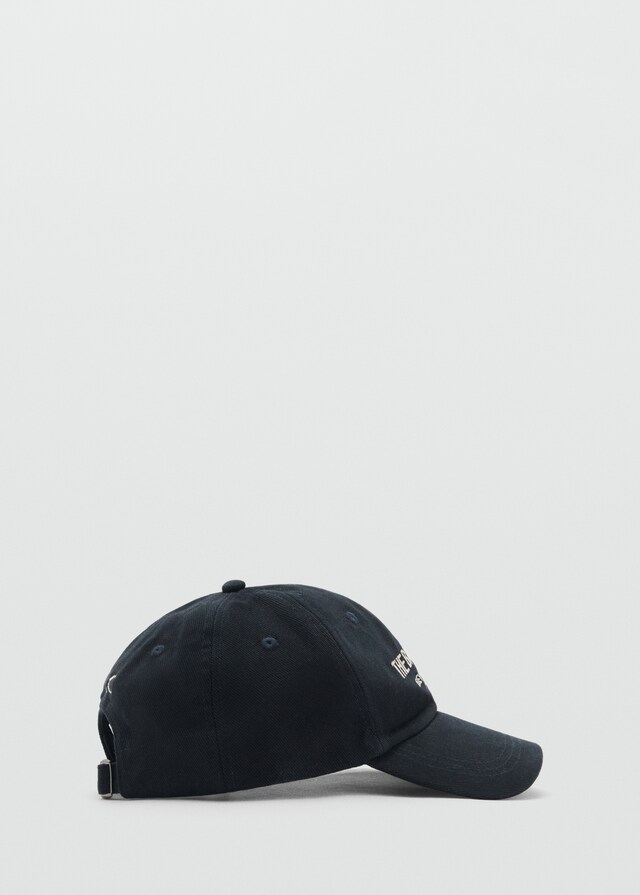 Mango Gorra canvas bordado Devoluciones gratuitas