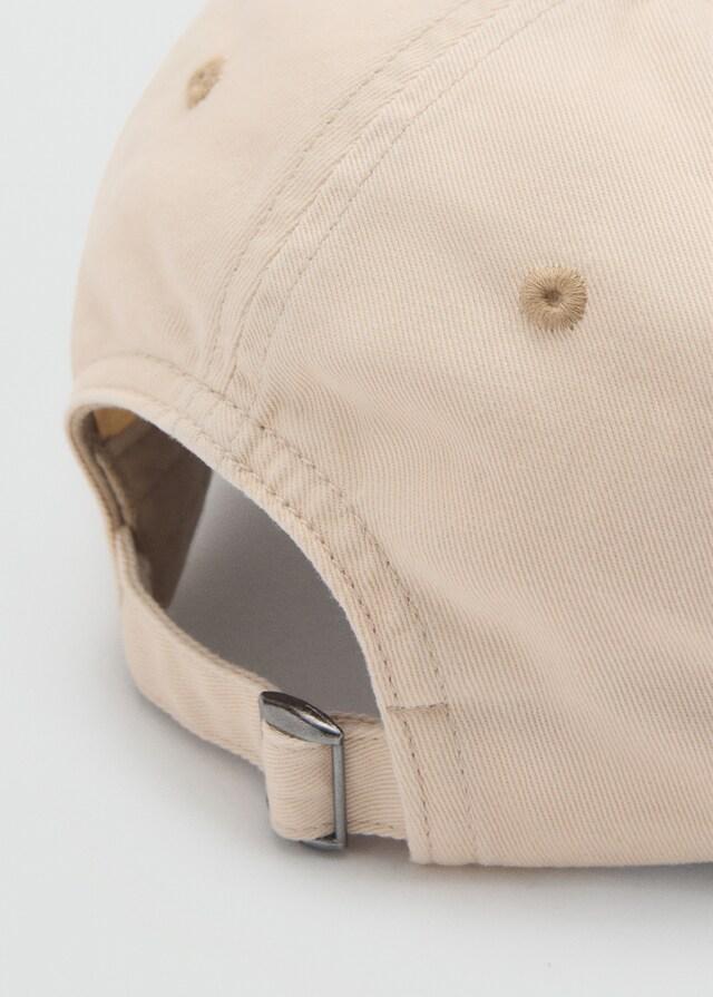 Mango Gorra algodón bordado En línea