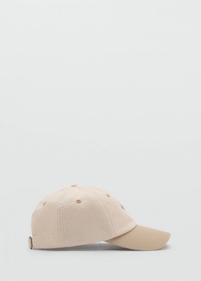 Mango Gorra algodón bordado En línea