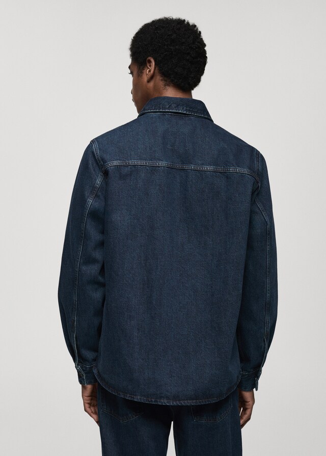 Mango Sobrecamisa vaquera regular fit Tienda