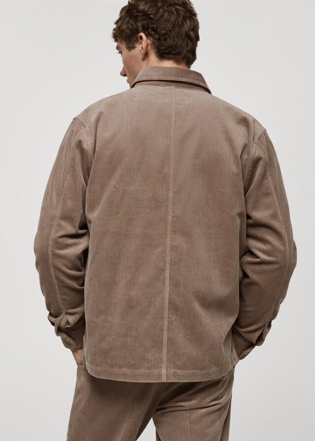 Mango Sobrecamisa pana bolsillos Liquidación