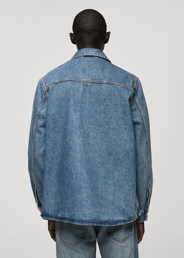 Mango Sobrecamisa vaquera bolsillo Rebajas online