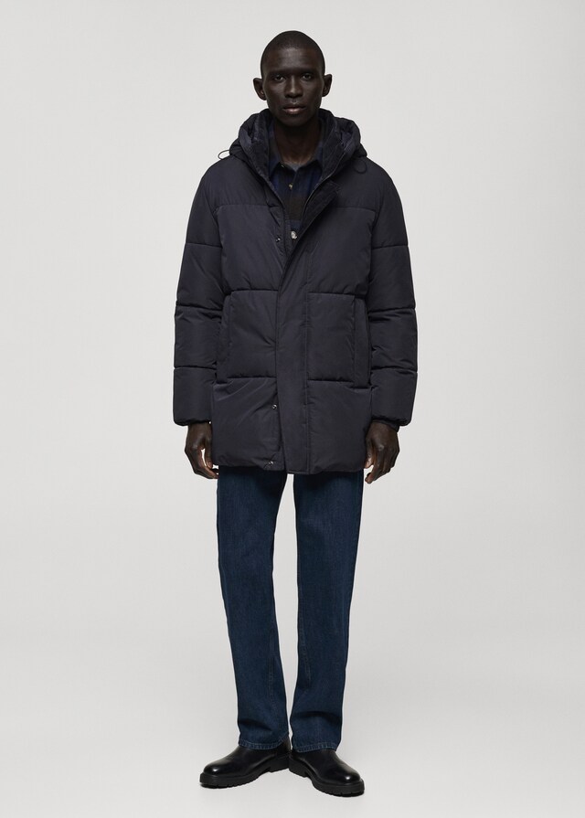 Mango Anorak acolchado capucha water-repellent Oferta especial