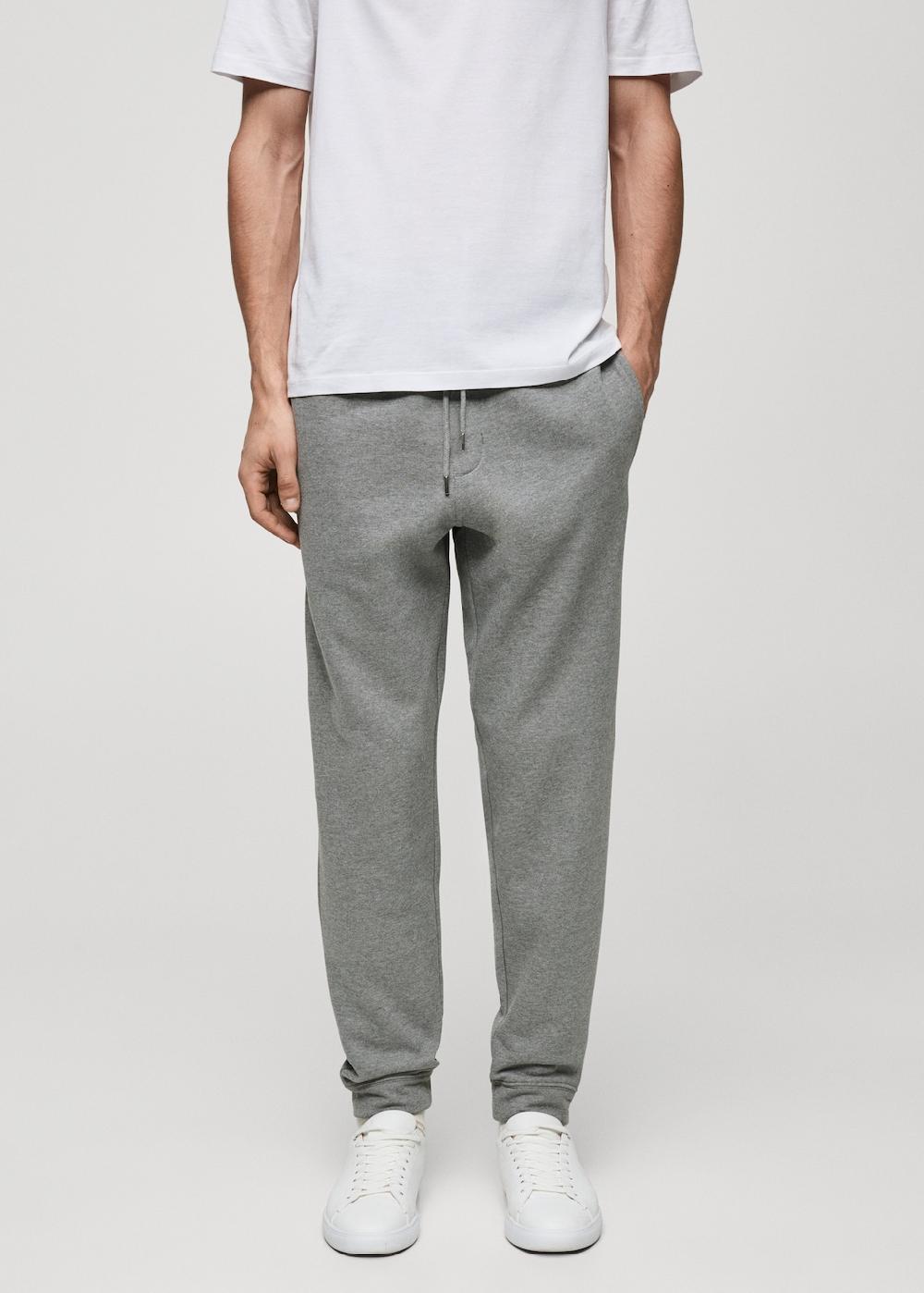 Mango Joggers cintura elástica perchados