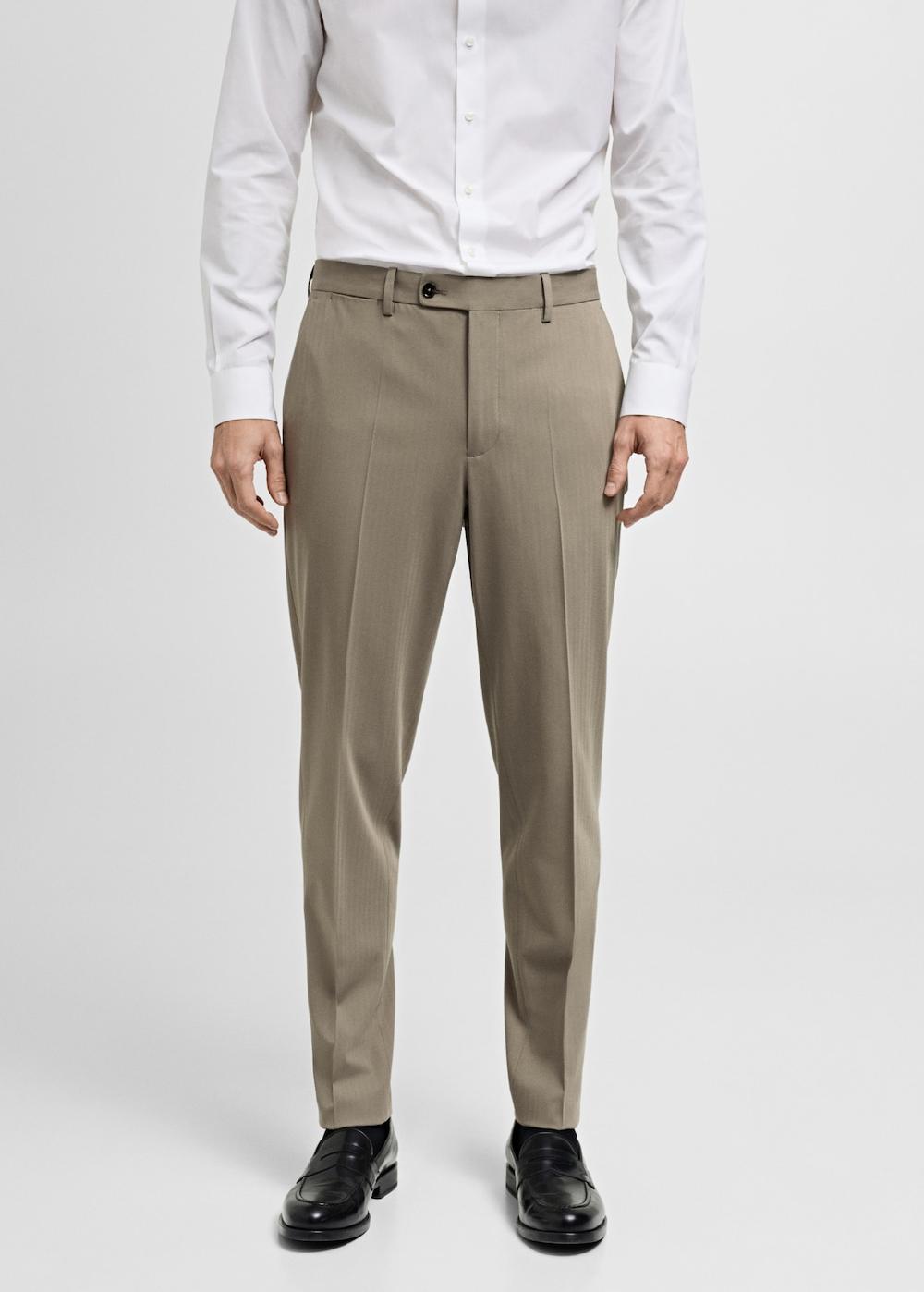 Mango Pantalón traje Mónaco slim fit